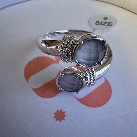 Bomb Party Ring RBP2854 "Limitless Potential” Genuine Quartz on Rose Gold sz 8 - Picture 4 of 6